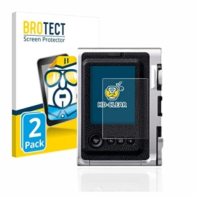 Abbildung von BROTECT (2 Stück Schutzfolie für Fujifilm Instax Mini Evo Displayschutz Folie Ultra Klar