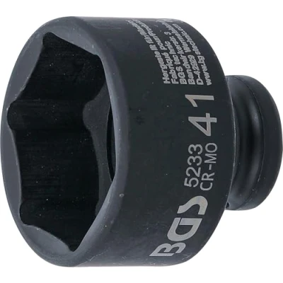 Abbildung von BGS 5233 Kraft Steckschlüssel Einsatz Sechskant 12,5 mm (1/2&quot;) SW 41