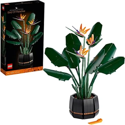 Abbildung von LEGO® Icons 10289 Paradiesvogelblume Konstruktionsspielsteine, (1173 St)