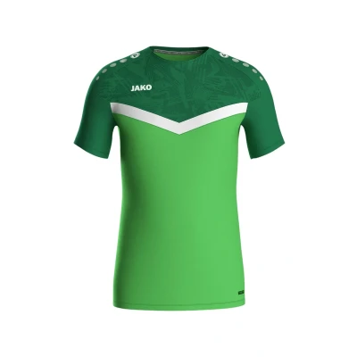Abbildung von JAKO ICONIC T Shirt Funktionsshirt Kinder Unisex Kurzarm, Nachhaltiges Sport aus 100% recyceltem Polyester, Feuchtigkeitstransportierend und atmungsaktiv