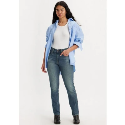 Abbildung von Levi&#039;s 724 HIGH RISE Straight Jeans Leg, Damen, Größe: 30x32, Tore it up no dx t2