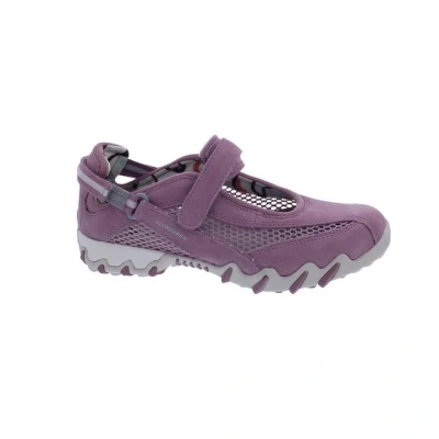 Abbildung von Allrounder by Mephisto Niro Sneaker, Klettverschluss, Mauve Shadow, C. Suede 98 / Klettschuh