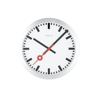 Abbildung von NEXTIME Wanduhr 3998 (im ikonischen Bahnhofsuhr Design)