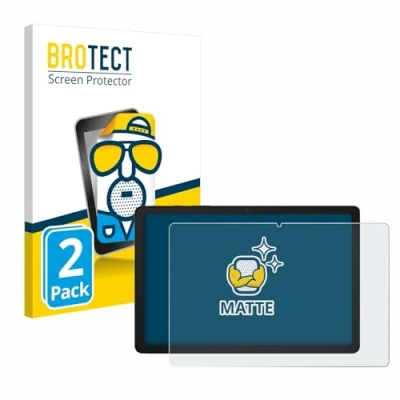 Abbildung von BROTECT Entspiegelungs Schutzfolie für Samsung Galaxy Tab A9 Plus 5G (2 Stück) Matte Displayschutz Folie, Anti Reflex, Fingerprint
