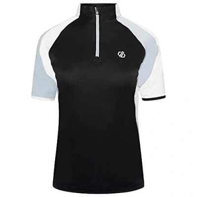 Abbildung von Dare2b Women&#039;s Compassion Jersey Cycle Clothing, Black/White, 12