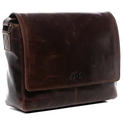 Abbildung von SID &amp; VAIN Spencer Notebooktasche browncognac, Herren, Größe: One Size, Brown cognac