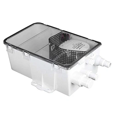 Abbildung von Boot Duschpumpe für Boote Dusch Sumpfpumpe Duschsumpfpumpensystem Wohnmobil Bilge 12 V 750 GPH Marine Multi Port Abflussbox