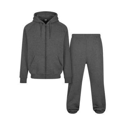 Abbildung von Urban Classics SUIT Trainingsanzug, Herren, Größe: 5XL, Charcoal