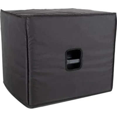 Abbildung von Pronomic Schutzhülle für C 118SA Subwoofer aus schwarzem Nylon Sichere Aufbewahrung und Schutz vor Verstauben Aussparungen Tragegriffe Schwarz