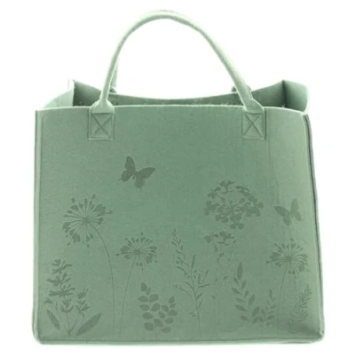 Abbildung von Frank Flechtwaren Aufbewahrungskorb, Tasche Blumenwiese