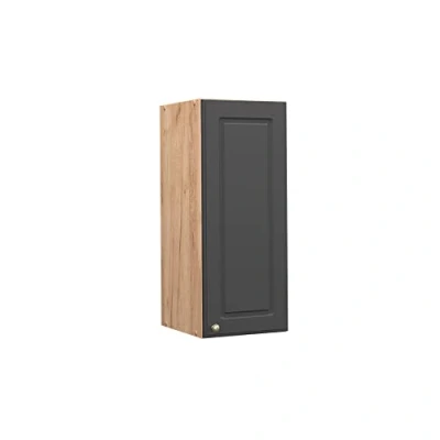 Abbildung von Vicco Hängeschrank Fame Line, Anthrazit Gold/Goldkraft Eiche, 30 cm