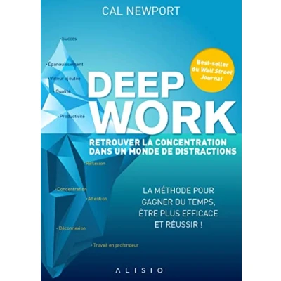 Abbildung von Deep work : retrouver la concentration dans un monde de distractions