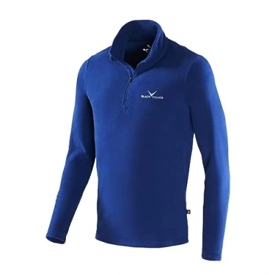 Abbildung von Black Crevice Herren Fleece Skirolli, blau/silber, XL