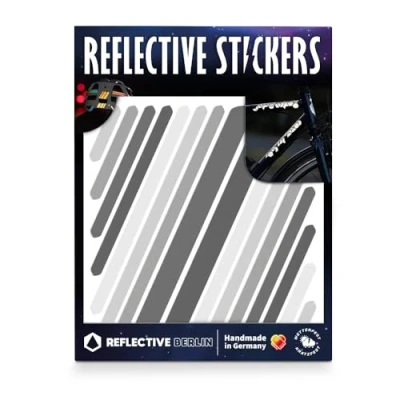 Abbildung von Reflective Berlin Unisex Erwachsene Shapes Reflexaufkleber, Univ Grey, Einheitsgröße