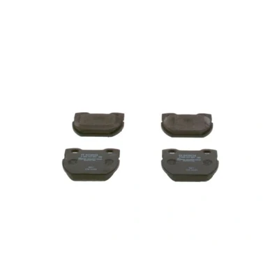 Abbildung von BOSCH 0 986 424 827 Bremsbelagsatz Low Metallic mit Anti Quietsch Blech, Montageanleitung LAND ROVER: Defender SUV, SUV Cabrio