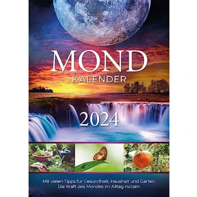Abbildung von Mondkalender 2024: Die Kraft des Mondes im Alltag nutzen
