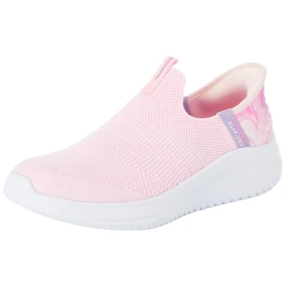 Abbildung von Skechers Girls Slip On, Hellrosa Mesh Multi Besatz, 37 EU