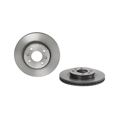 Abbildung von BREMBO COATED DISC LINE 09.C173.11 Bremsscheibe 256 22 4 innenbelüftet beschichtet hochgekohlt mit Schrauben KIA: Rio 3, III Kasten / Schrägheck