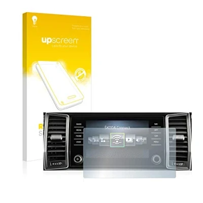Abbildung von upscreen Entspiegelungs Schutzfolie für Skoda Columbus Kodiaq 2020 2021 Infotainment System Displayschutz Folie Matt [Anti Reflex, Anti Fingerprint]