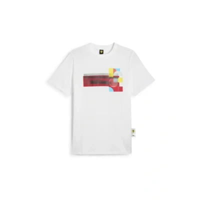 Abbildung von Puma Scuderia Ferrari RACE Graphic Tshirt print, Herren, Größe: Medium, White