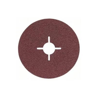 Abbildung von Bosch Home and Garden DIY Fiberschleifscheibe (für Winkelschleifer verschiedene Materialien, Ø 115 mm, Körnung 60), 2608605466