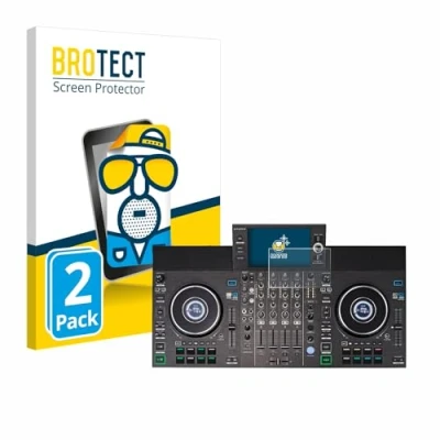 Abbildung von BROTECT Entspiegelungs Schutzfolie für Denon DJ SC LIVE 4 (2 Stück) Matte Displayschutz Folie, Anti Reflex, Fingerprint