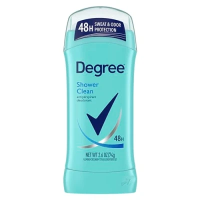 Abbildung von Degree Trockengehschutz Antitranspirant, Dusche sauber 2,6 Oz