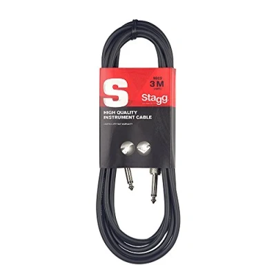 Abbildung von Stagg Hochwertiges Instrumentenkabel Klinke auf 3 Meter