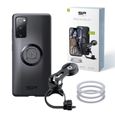 Abbildung von SP CONNECT Bike Bundle II SPC+ kompatibel mit Samsung S20 FE Handyhalter für Fahrradlenker Mountainbike Rennrad Handy Halterung