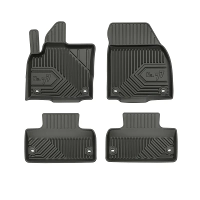 Abbildung von FROGUM No. 77 77408937 Fußmattensatz Gummi vorne und hinten 4 schwarz Maßgefertigt LAND ROVER: Range Rover Evoque