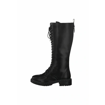 Abbildung von Tamaris Schnürstiefel, Damen, Größe: 39, Black Schuhe