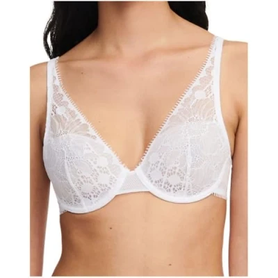 Abbildung von Chantelle DAY TO NIGHT, Tief Ausgeschnittener Spacer BH, Damen Unterwäsche, Weiß, 70B