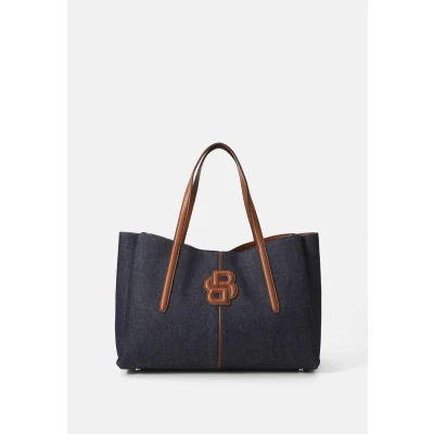 Abbildung von BOSS Anett TOTE Handtasche, Damen, Größe: One Size, Open blue