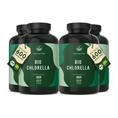 Abbildung von Bio Chlorella Presslinge Chlorophyll und Carotinoide 2400 St