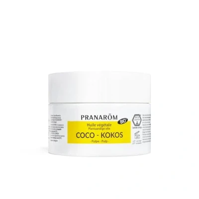 Abbildung von Pranarôm Pflanzenöl Bio Kokos (Eco) 1. Kaltpressung des frischen Kokosnussfleisches 100 ml