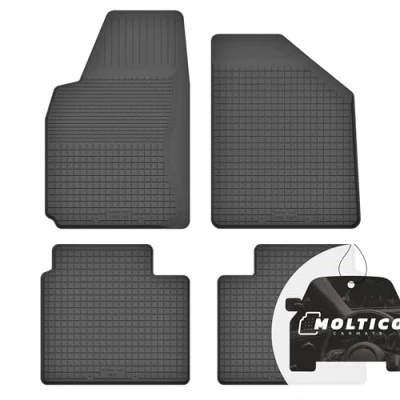 Abbildung von Gummimatten mit Rand Auto Fußmatten Gummi Automatten Passgenau 4 teilig Set passend für Nissan Primera P11 1996 2002