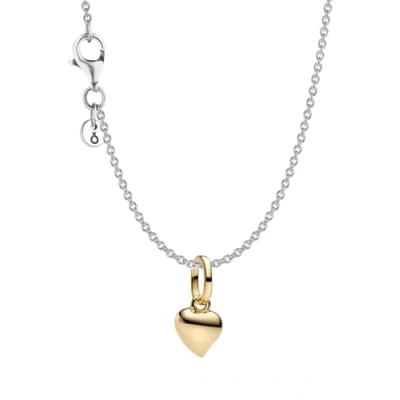 Abbildung von Pandora 28190 Damen Halskette Mini Herz Set Goldfarben