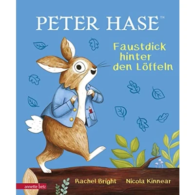 Abbildung von Peter Hase Faustdick hinter den Löffeln