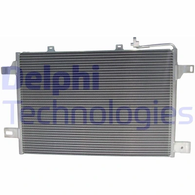 Abbildung von DELPHI TSP0225562 Klimakondensator ohne Trockner 15 14 MERCEDES BENZ: A Klasse, B Klasse kfzteile, kfzteile24, bandel online, bandel, atp autoteile,