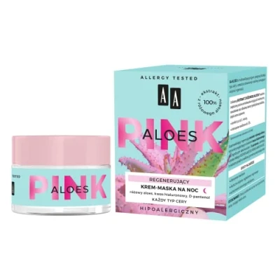 Abbildung von AA Aloes Pink regenerierende Creme Nachtmaske 50ml