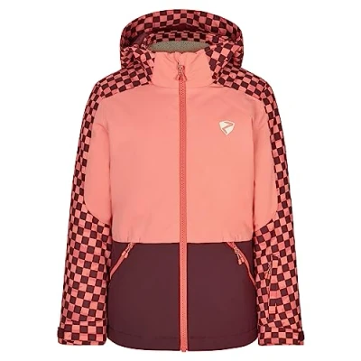 Abbildung von Ziener Amely Snowboardjacke für Kinder, Größe: 164, Chessboard print