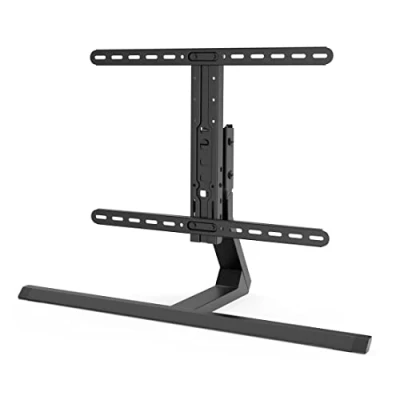 Abbildung von Hama TV Standfuß, schwenkbar, neigbar, höhenverstellbar, 165 cm, 65 Zoll (bis Zoll, Ständer, 40 Kg, Metall, Schwarz)