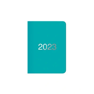 Abbildung von Letts of London Dazzle 23 080887 Tagebuch 2023, A6 Tag pro Seite mit Terminen, Türkis