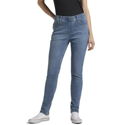 Abbildung von Lee Women&#039;s Comfort Skinny Jeans, MODERN Blue, 34W / 33L