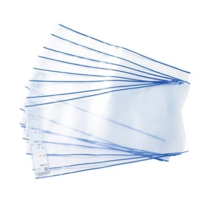 Abbildung von HERMA 20235 Buchumschläge 27 x 54 cm HERMÄX Classic, 10 Stück, Buchhüllen mit Beschriftungsetikett &amp; Kantenschutz aus abwischbarer Polypropylen Folie, Buchschoner Set für Schulbücher, transparent