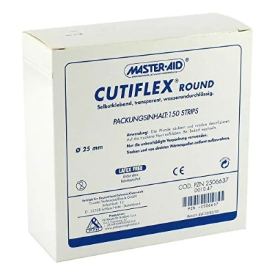 Abbildung von Cutiflex Folien pflaster Round 25 mm Mas 150 St