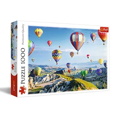 Abbildung von Trefl TR10613 Ansicht von Kappadokien, Türkei 1000 Teile, Premium Quality, für Erwachsene und Kinder ab 12 Jahren Puzzle, Farbig