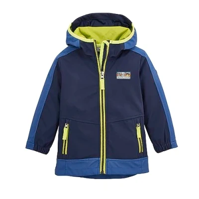 Abbildung von first instinct by killtec Unisex Fios 60 Mns Sftshll Jckt Softshell Jacke/Outdoorjacke Mit Kapuze, Blau, 98 104 EU