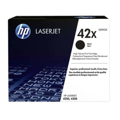 Abbildung von HP 42X schwarz toner 20.000 seiten Q5942X original