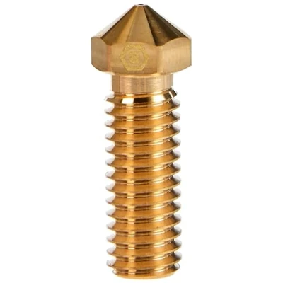 Abbildung von BROZZL Volcano 1,75 mm Düse Messing 0,4mm Durchmesser für E3D Hotend und Artillery Sidewinder X1